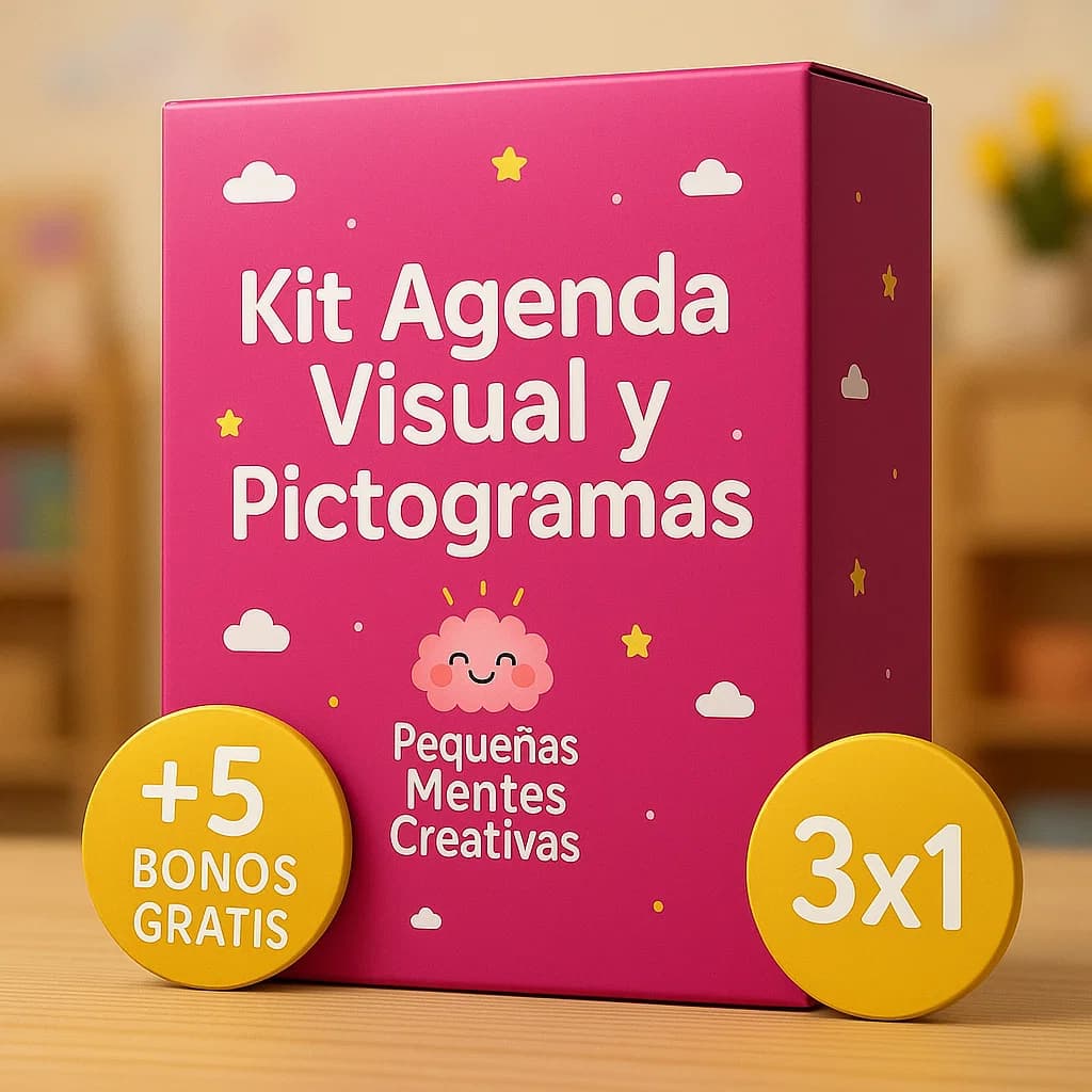 📅KIT AGENDA VISUAL Y PICTOGRAMAS ✨🖼️