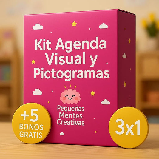 📅KIT AGENDA VISUAL Y PICTOGRAMAS ✨🖼️